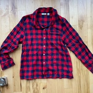 NWOT LL Bean flannel top